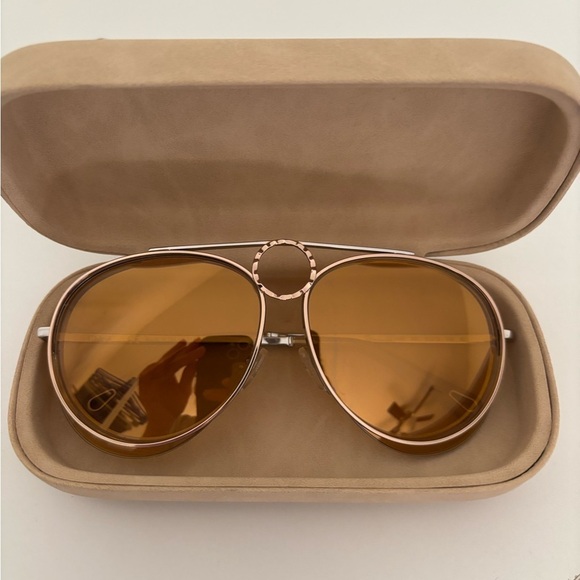 NEW Chloe Romie Aviator Rose Gold/Copper